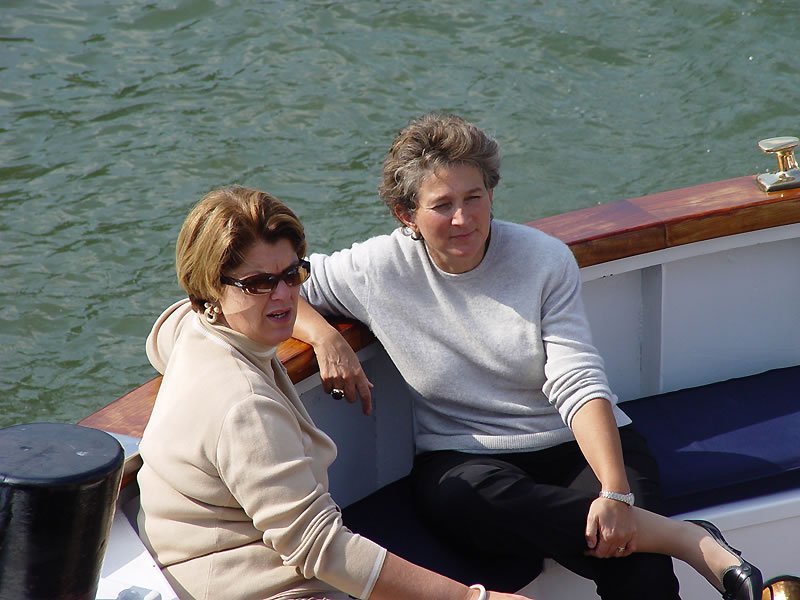 Marie-Laure Degand et Colette Merland