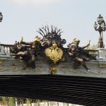 Jolis anges sur le pont Alexandre III