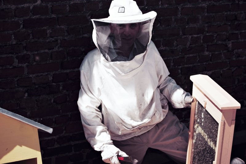 Louis Pernot et ses abeilles