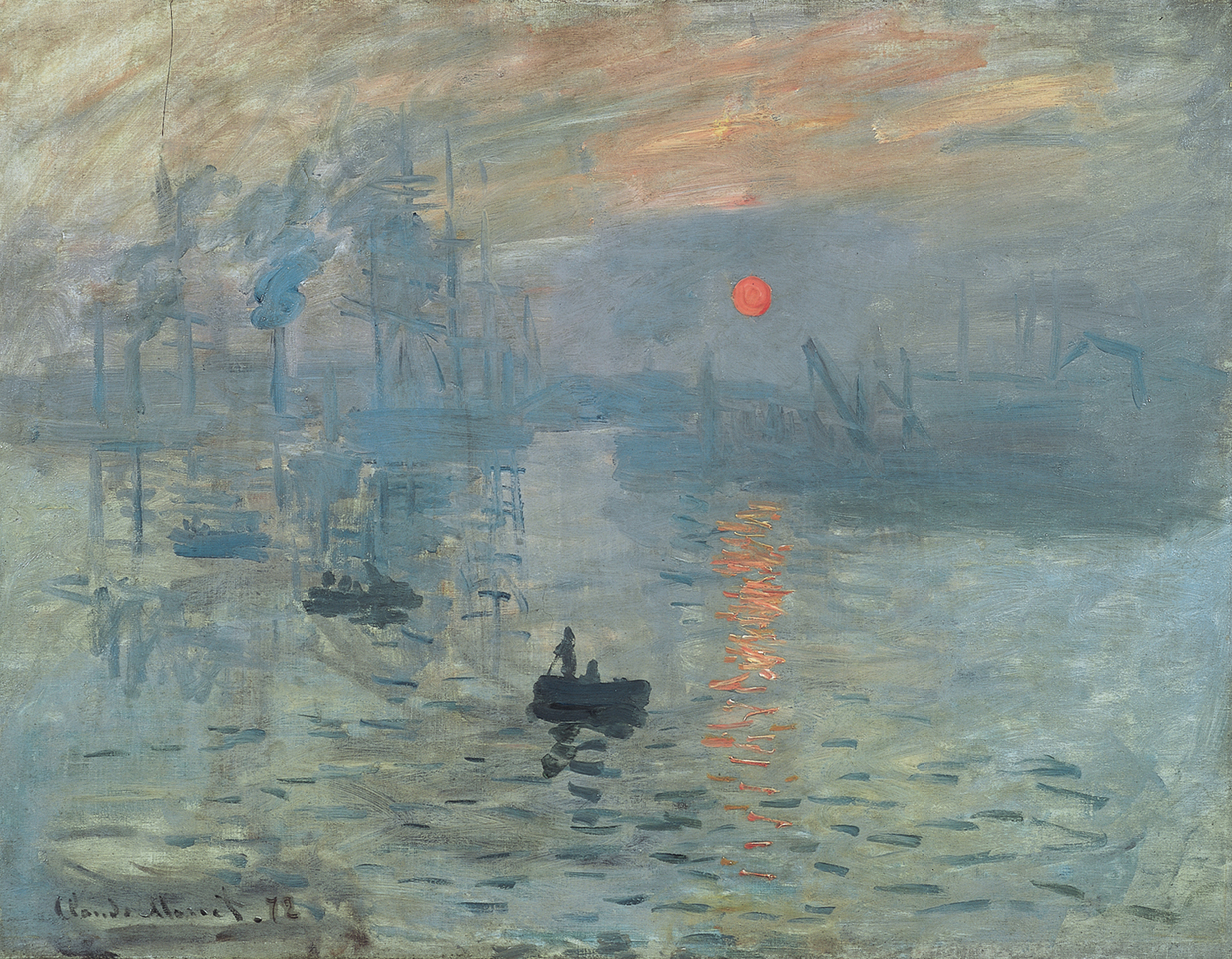 12 Claude Monet Impression soleil levant