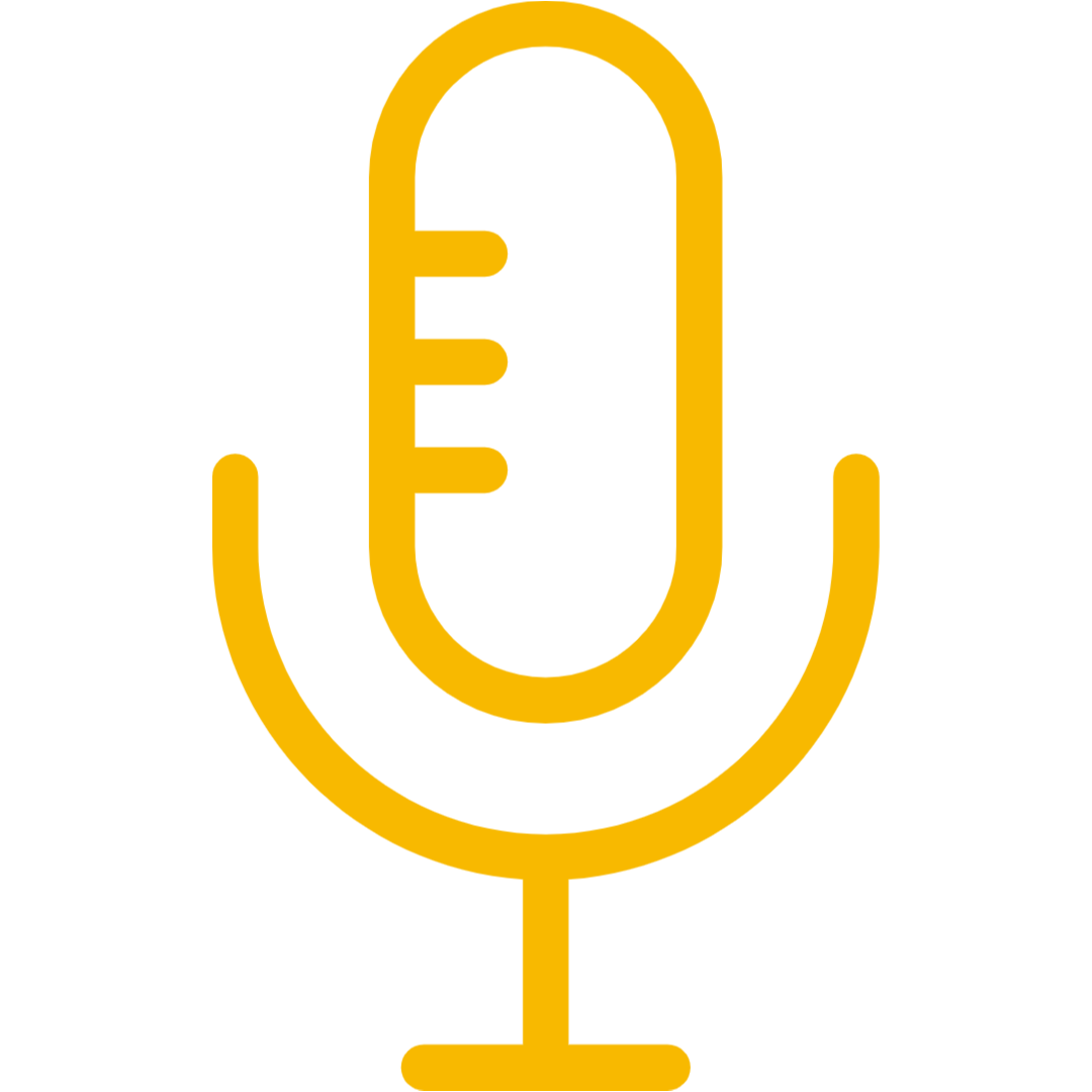 ico podcast jaune etoile
